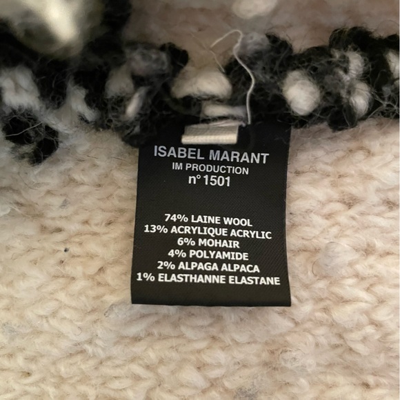 Isabel Marant Etoile Jacket Coat Sweater Cardigan Zip Knit - Picture 5 of 10